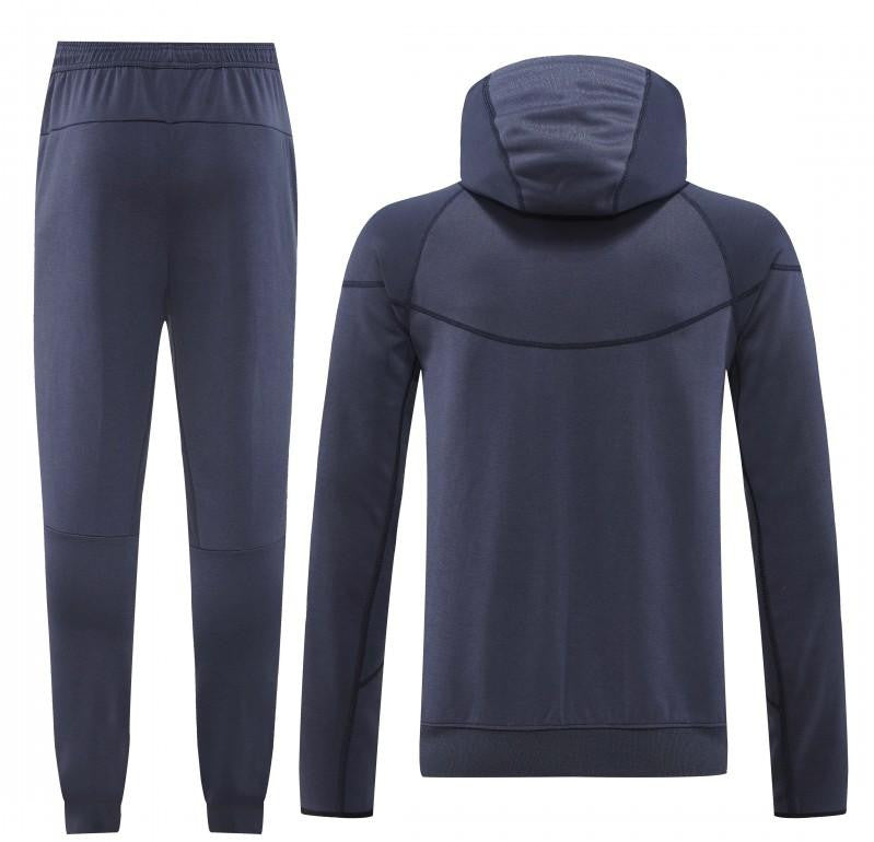24/25 Nike Navy Hoodie Full Zipper Jacket +Long Pants