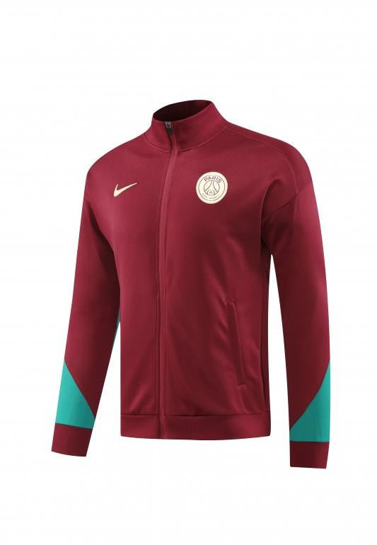 24/25 PSG Wine Full Zipper Jacket +Long Pants