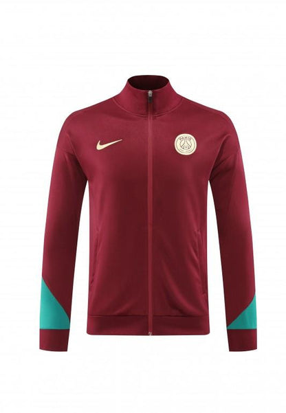 24/25 PSG Wine Full Zipper Jacket +Long Pants