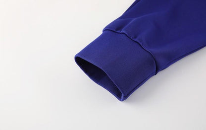 24/25 Barcelona Blue/Red Full Zipper Jacket +Long Pants