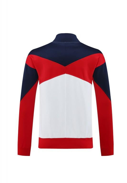 24 25 PSG White Full Zipper Jacket +Long Pants