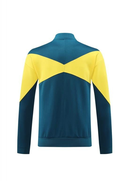 24/25 Club America Green/Yellow Full Zipper Jacket +Long Pants