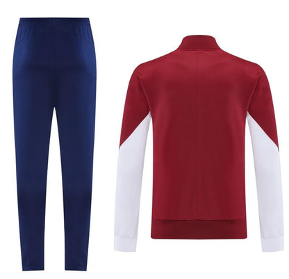 25/26 PSG Red Full Zipper Jacket +Long Pants