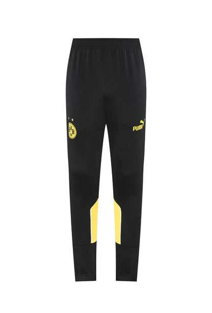 25/26 Borussia Dortmund Black/Yellow Full Zipper Jacket +Long Pants