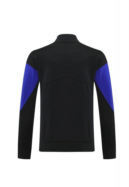 25/26 Barcelona Black/Blue Full Zipper Jacket +Long Pants