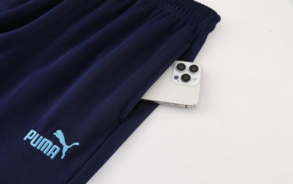 25/26 Olympique Marseille Blue/Navy Full Zipper Jacket +Long Pants