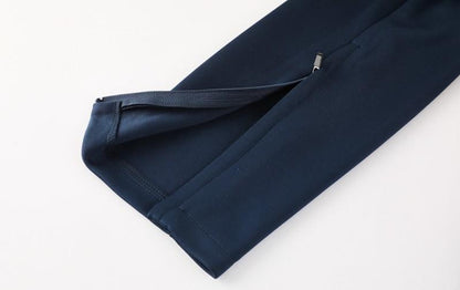 2025 Portugal Navy Full Zipper Jacket +Long Pants