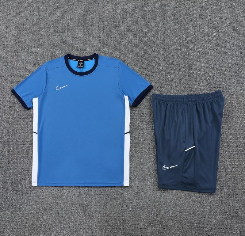 2025 Adidas Blue Short Sleeve Jersey+Shorts