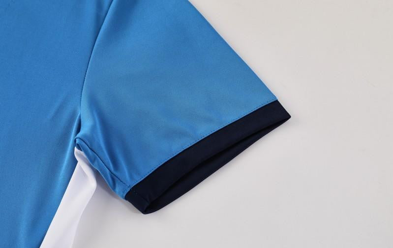 2025 Adidas Blue Short Sleeve Jersey+Shorts