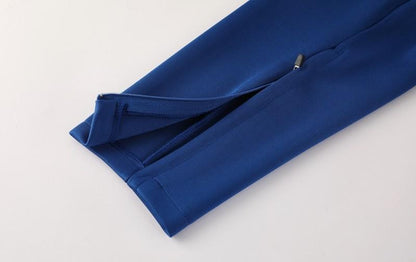 25/26 PSG Blue Full Hoodie Zipper Jacket +Long Pants
