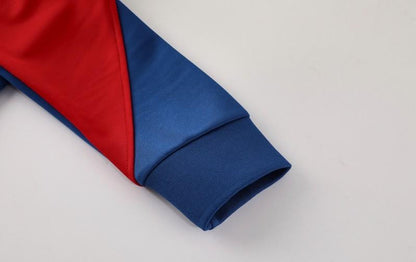 25/26 PSG Blue Full Hoodie Zipper Jacket +Long Pants