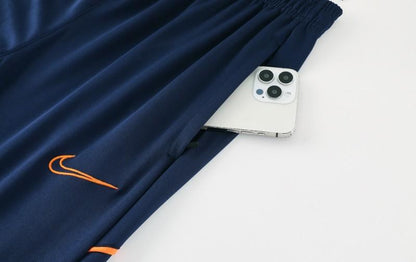 2025 Nike Navy Full Hoodie Zipper Jacket +Long Pants