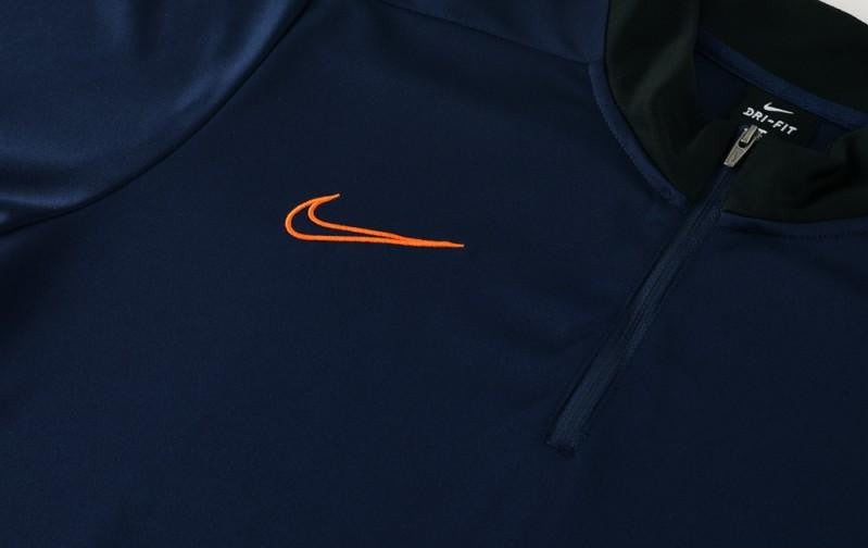 2025 Nike Navy Full Hoodie Zipper Jacket +Long Pants