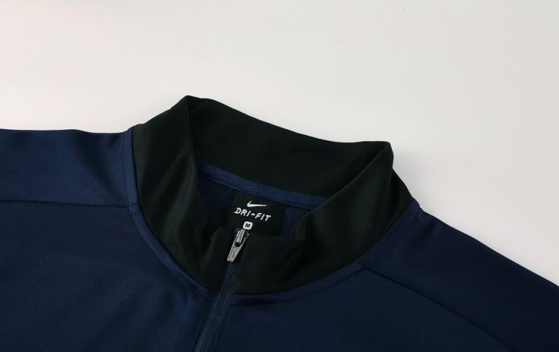 2025 Nike Navy Full Hoodie Zipper Jacket +Long Pants