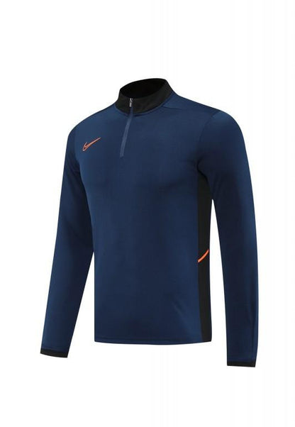 2025 Nike Navy Full Hoodie Zipper Jacket +Long Pants