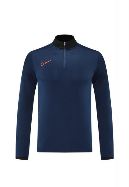2025 Nike Navy Full Hoodie Zipper Jacket +Long Pants