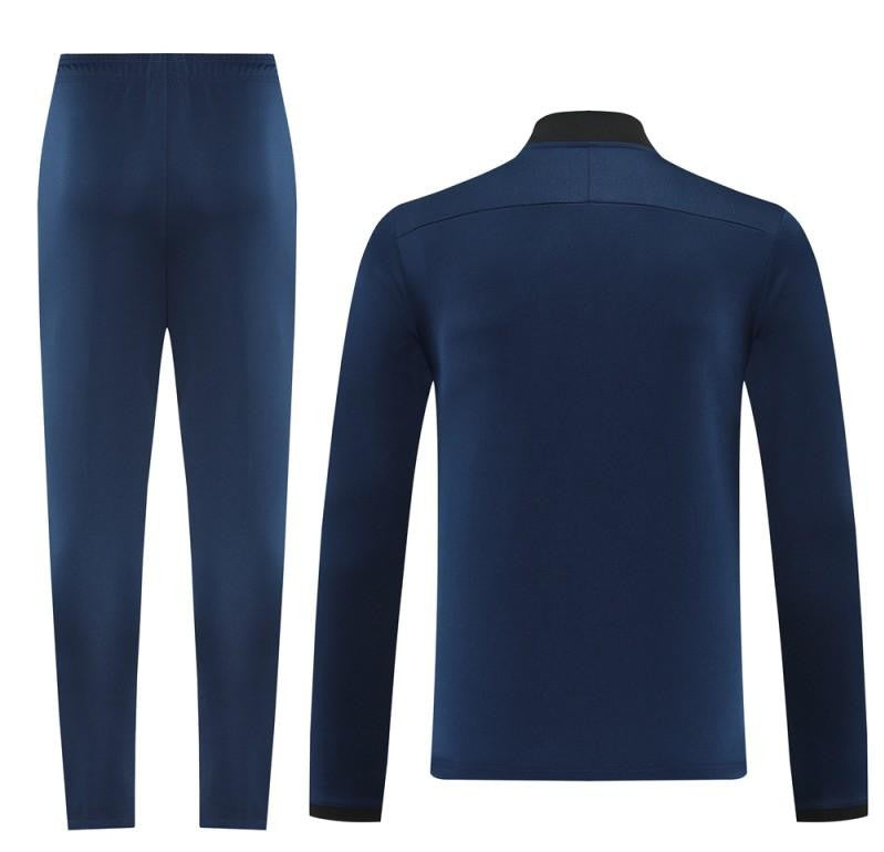 2025 Nike Navy Full Hoodie Zipper Jacket +Long Pants