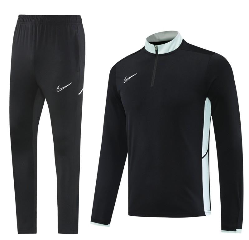 2025 Nike Black Full Hoodie Zipper Jacket +Long Pants