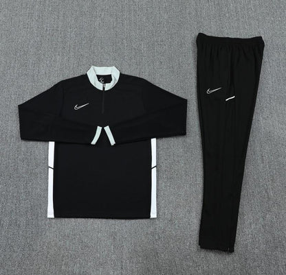 2025 Nike Black Full Hoodie Zipper Jacket +Long Pants