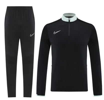 2025 Nike Black Full Hoodie Zipper Jacket +Long Pants