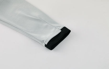 2025 Nike Grey Full Hoodie Zipper Jacket +Long Pants