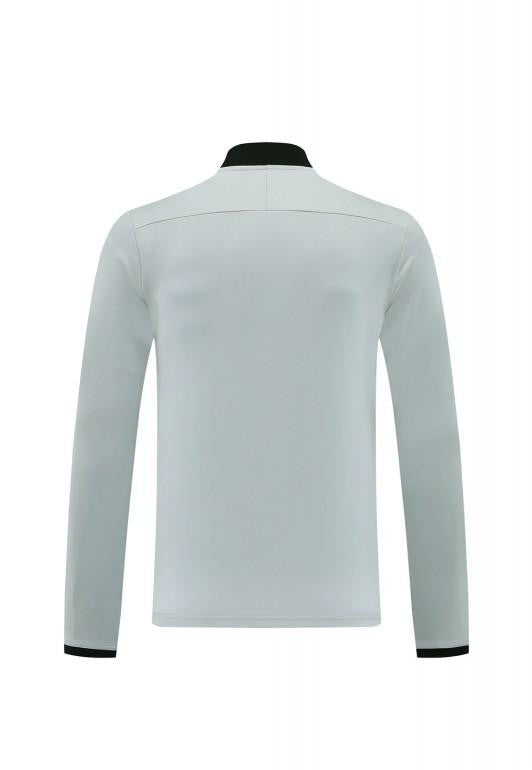 2025 Nike Grey Full Hoodie Zipper Jacket +Long Pants