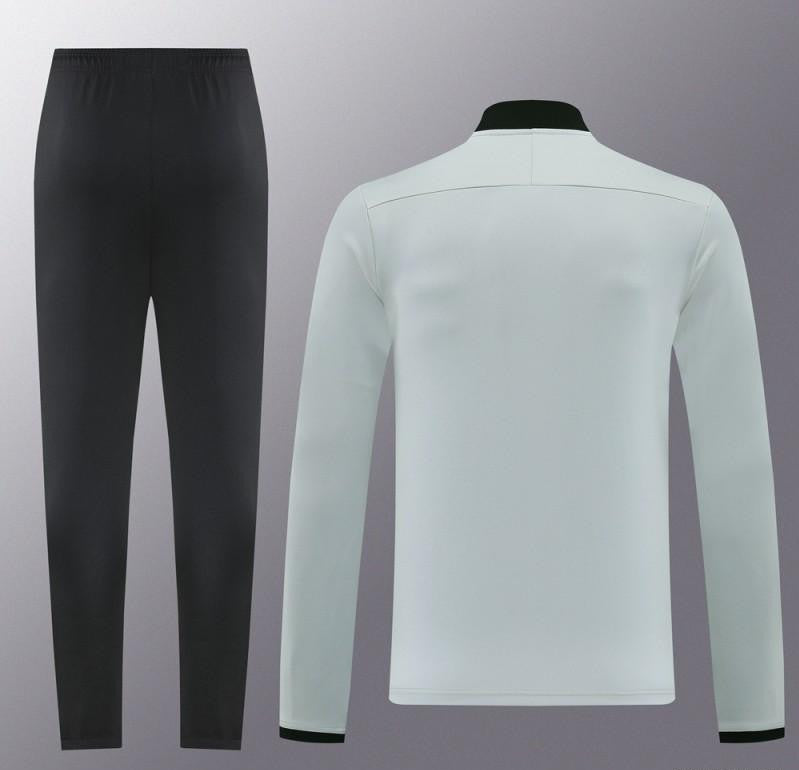 2025 Nike Grey Full Hoodie Zipper Jacket +Long Pants