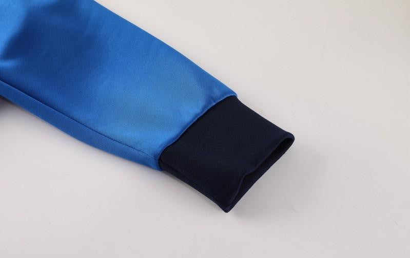 2025 Nike Blue Full Hoodie Zipper Jacket +Long Pants