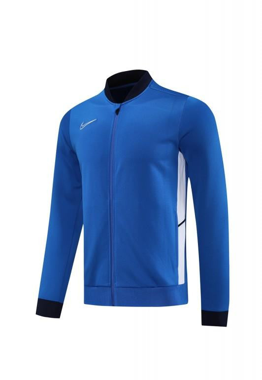 2025 Nike Blue Full Hoodie Zipper Jacket +Long Pants
