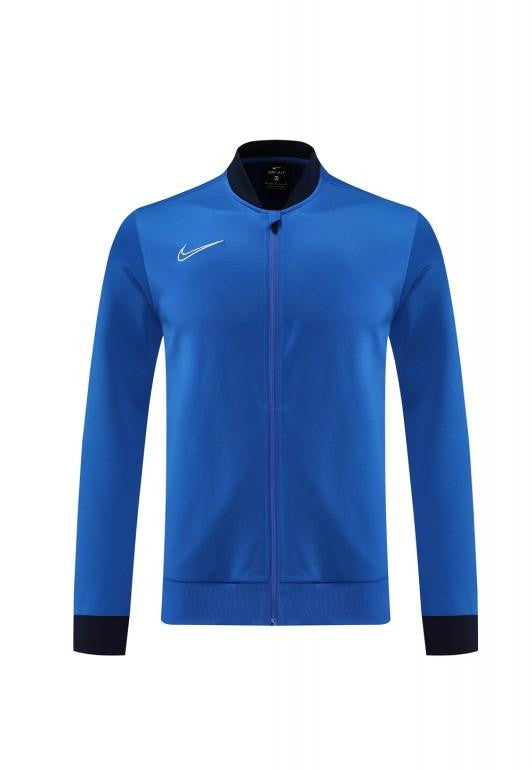 2025 Nike Blue Full Hoodie Zipper Jacket +Long Pants