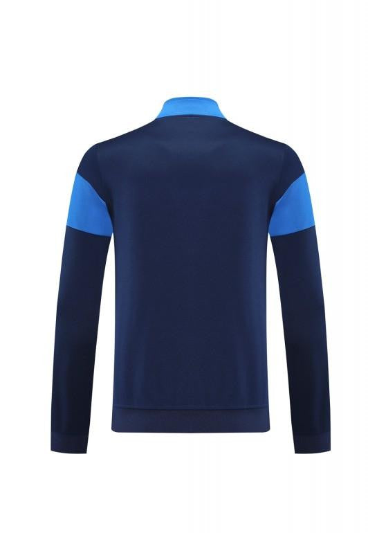 2025 Nike Blue/Navy Full Hoodie Zipper Jacket +Long Pants