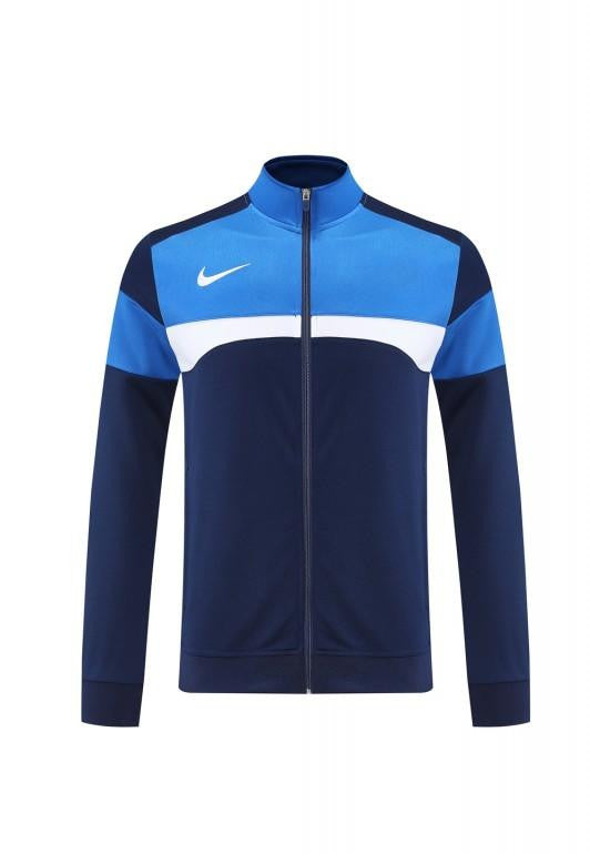 2025 Nike Blue/Navy Full Hoodie Zipper Jacket +Long Pants