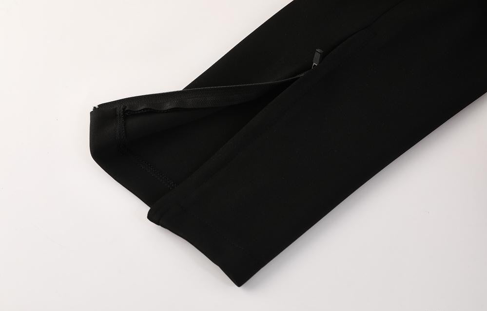 25/26 Chelsea Black/Blue Full Zipper Jacket +Long Pants