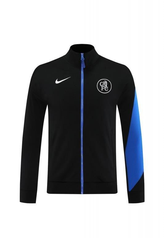 25/26 Chelsea Black/Blue Full Zipper Jacket +Long Pants