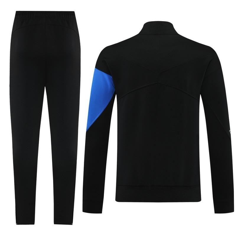 25/26 Chelsea Black/Blue Full Zipper Jacket +Long Pants