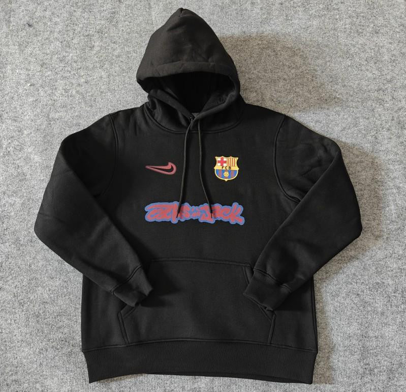 25/26 Barcelona Black Cactus Jack Hoodie -7 Colors