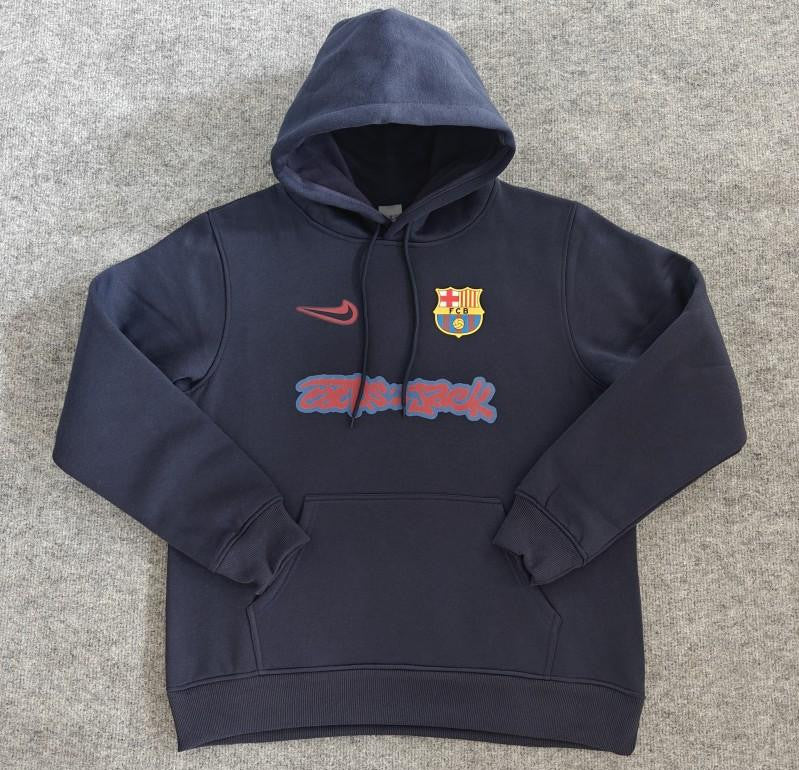 25/26 Barcelona Black Cactus Jack Hoodie -7 Colors