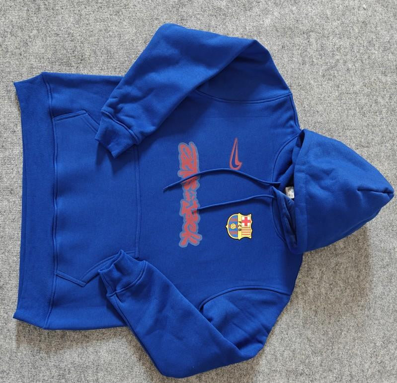 25/26 Barcelona Black Cactus Jack Hoodie -7 Colors