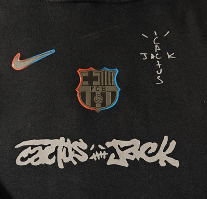 25/26 Barcelona Black Cactus Jack Hoodie -7 Colors