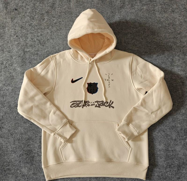 25/26 Barcelona Black Cactus Jack Hoodie -7 Colors