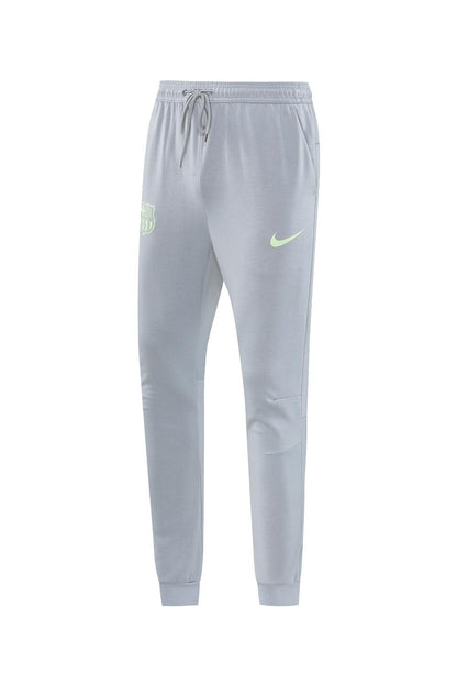 25/26 Barcelona Grey Full Zipper Hoodie Jacket +Long Pants