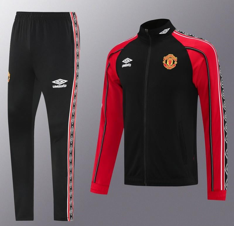 25/26 Manchester United UMBRO Vintage Full Zipper Jacket +Long Pants
