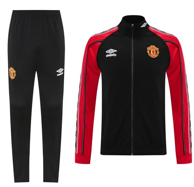 25/26 Manchester United UMBRO Vintage Full Zipper Jacket +Long Pants