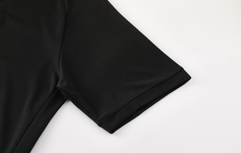 25/26 Nike Black Short Sleeve Jersey+Shorts