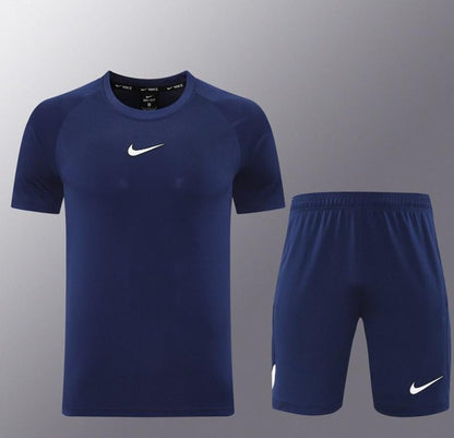 25/26 Nike Navy Short Sleeve Jersey+Shorts