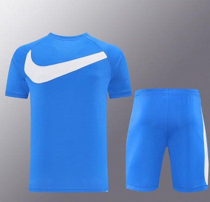 25/26 Nike Blue Short Sleeve Jersey+Shorts