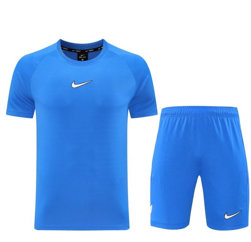 25/26 Nike Blue Short Sleeve Jersey+Shorts
