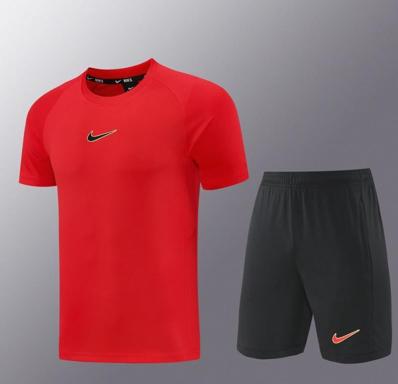 25/26 Nike Red Short Sleeve Jersey+Shorts