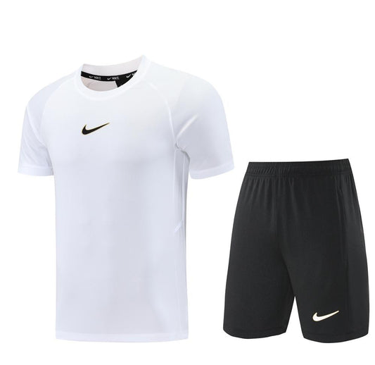 25/26 Nike White Short Sleeve Jersey+Shorts