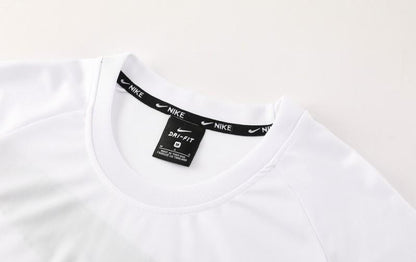 25/26 Nike White Short Sleeve Jersey+Shorts